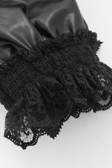 lace cuff goth gloves