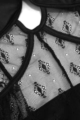 Romantic Goth One Piece Swimsuit