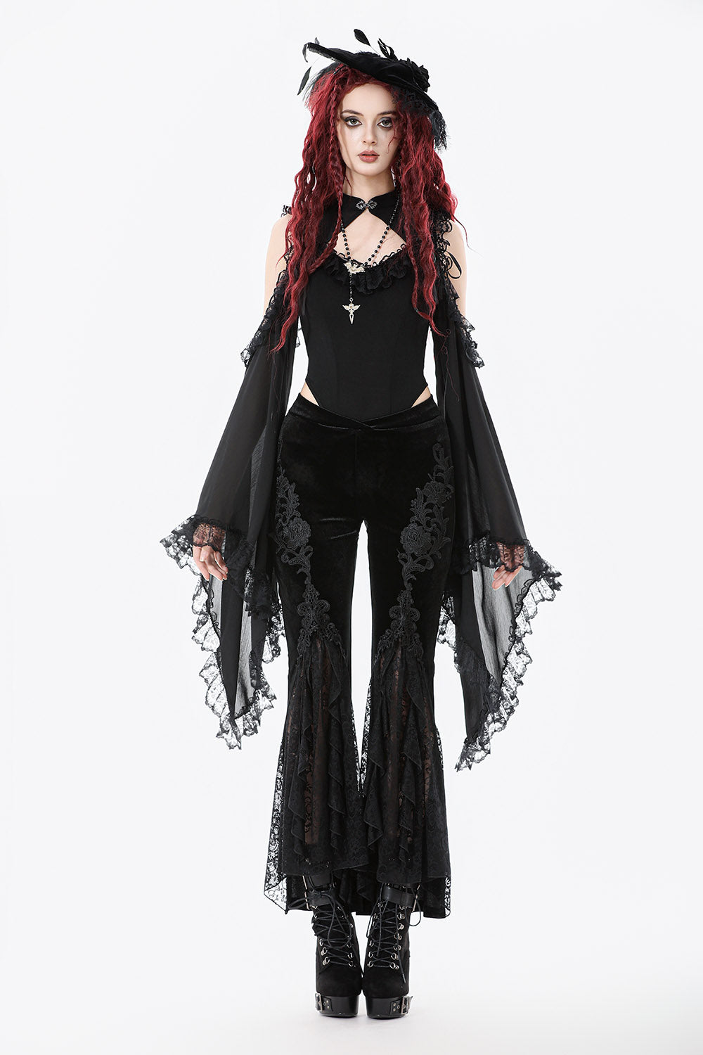 black gothic pants