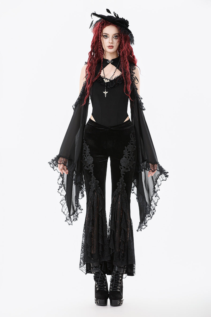 black gothic pants