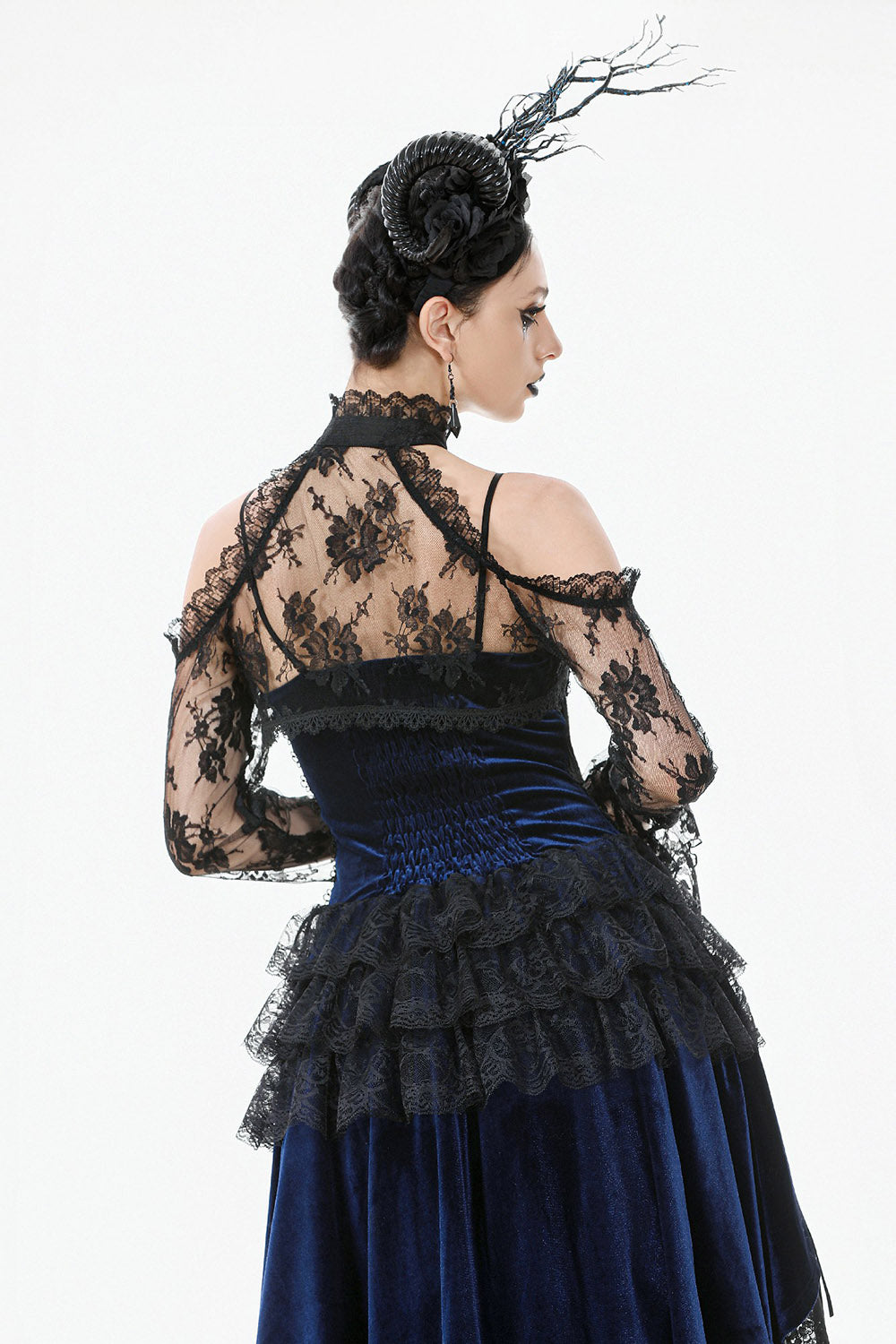 cold shoulder bolero shrug