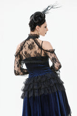 cold shoulder bolero shrug