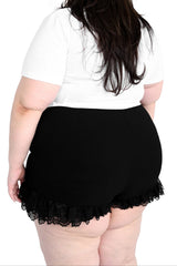sexy goth womens high waisted bloomer shorts
