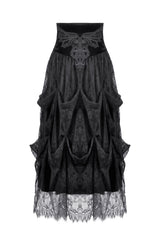 Ravenhall Draped Lace Skirt