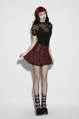 striped steampunk bloomers shorts