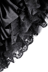 lace ruffle skirt