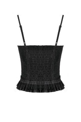 corset gothic tank top