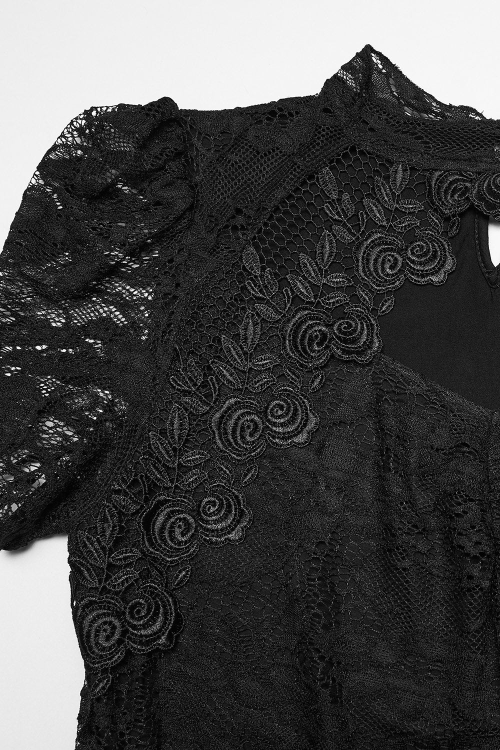 black gothic rose top