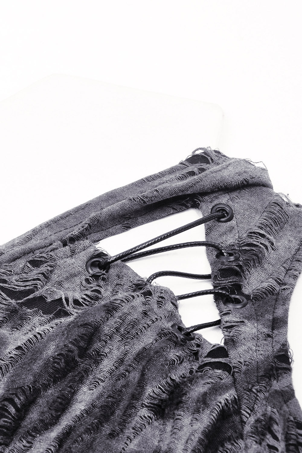 distressed apocalyptic dress fabric