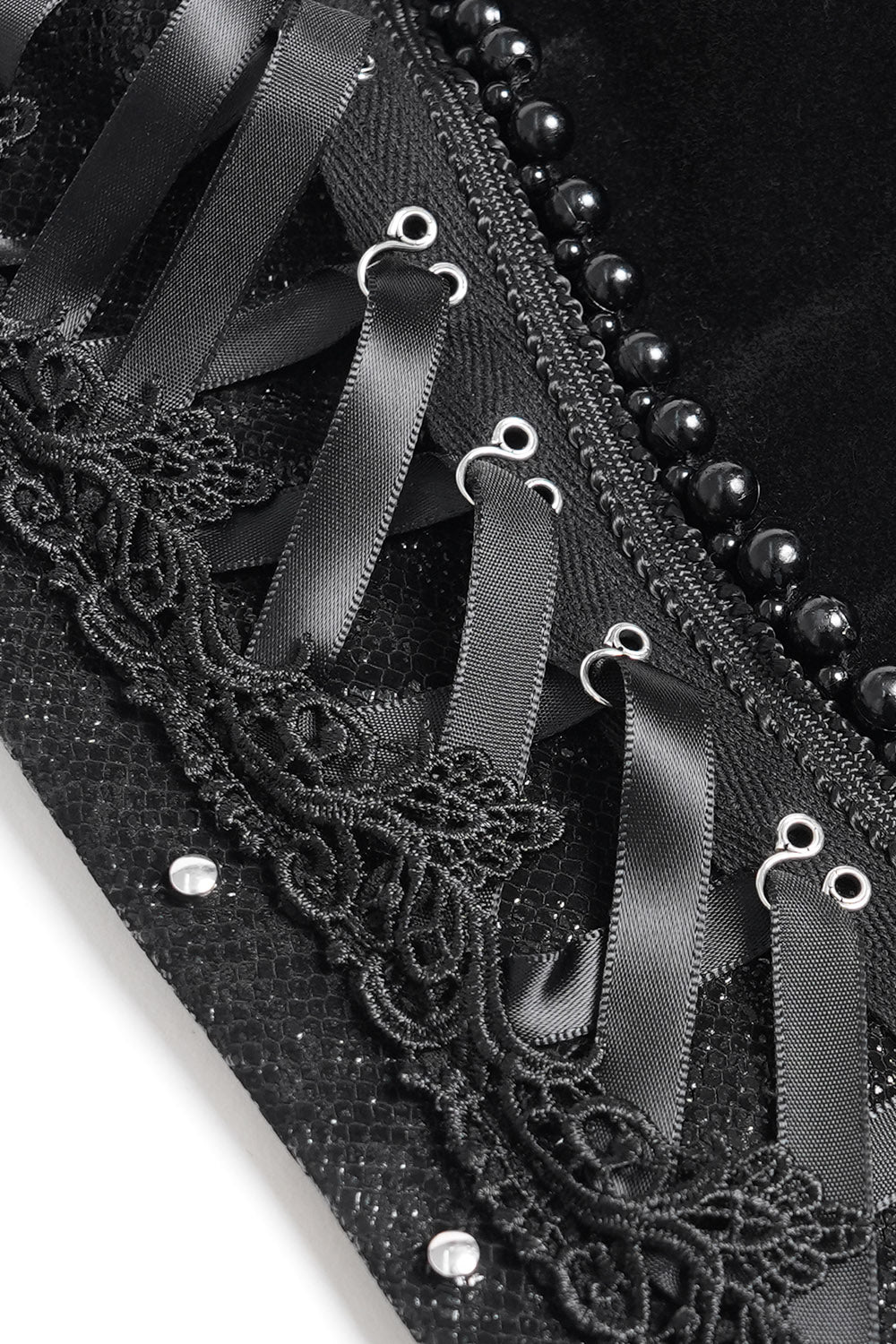 ruffled sweetheart neckline womens gothic corset