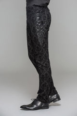 Dark Shadows Lace-Up Pants