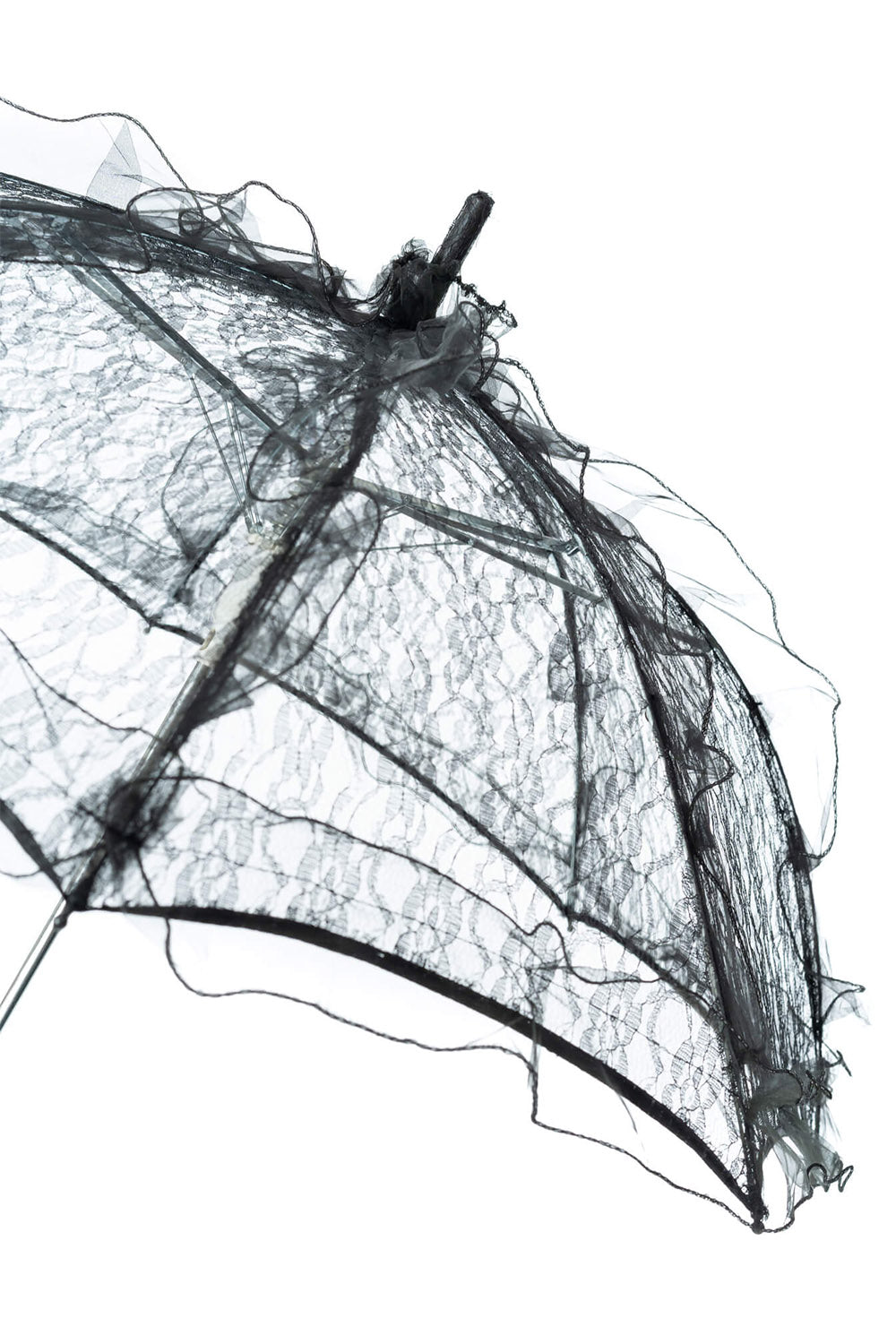 steampunk gothic lace parasol 