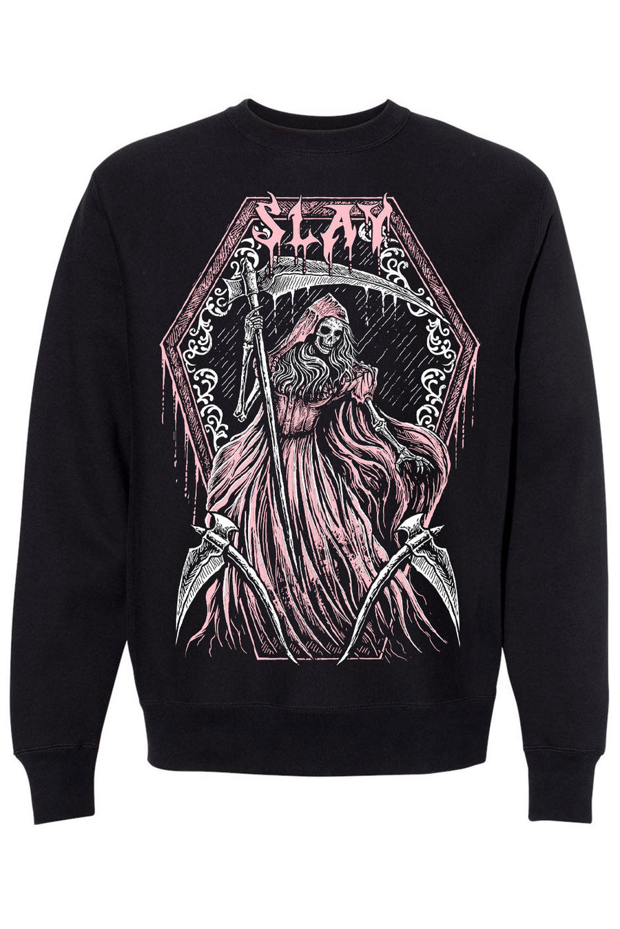 pastel goth sweater