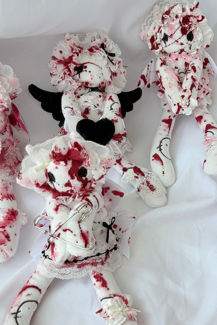 dark quirky stuffed animals 