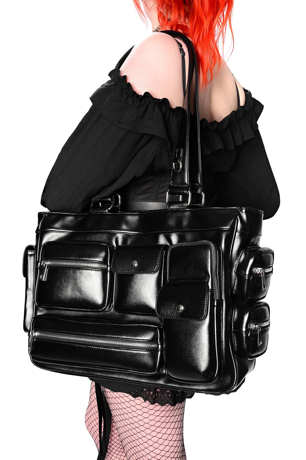 Maddox Pocket Tote Bag – VampireFreaks
