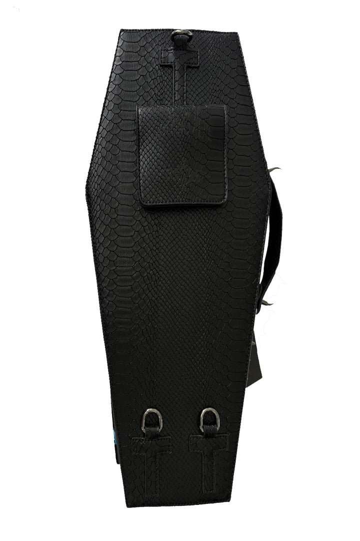 Ankh Coffin Batwing Bag [Snakeskin]