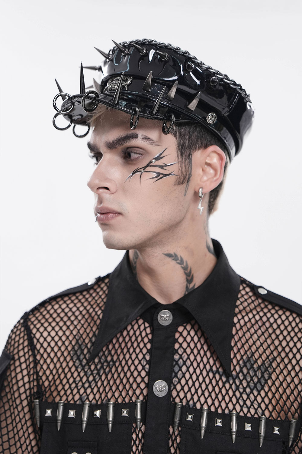 Devil Fashion punk pierced hat