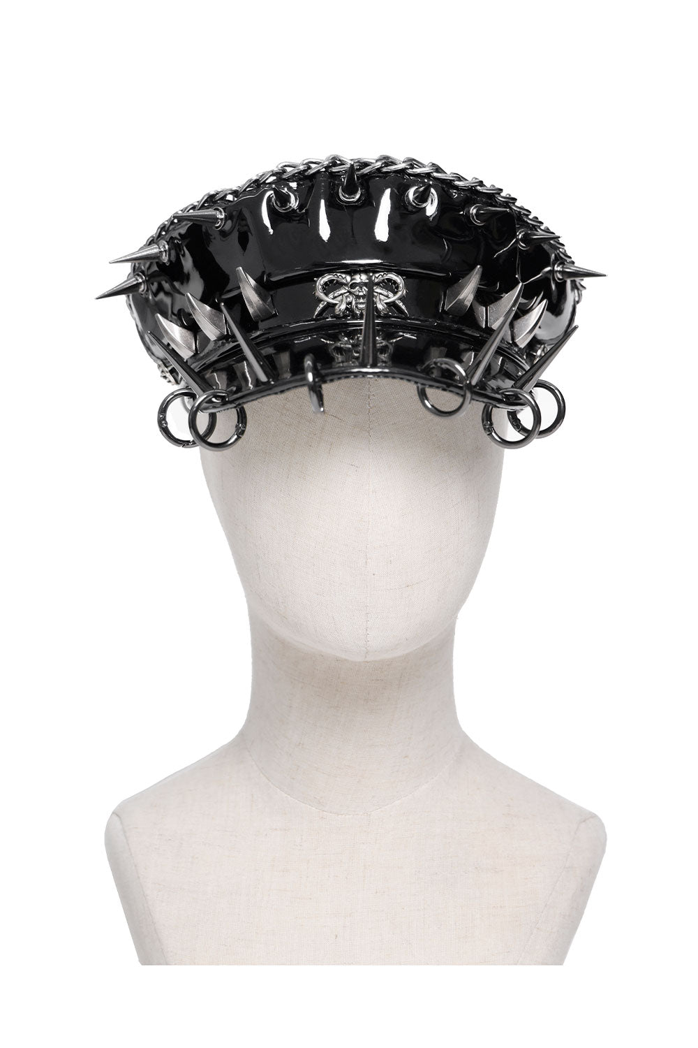 Punk style military cap