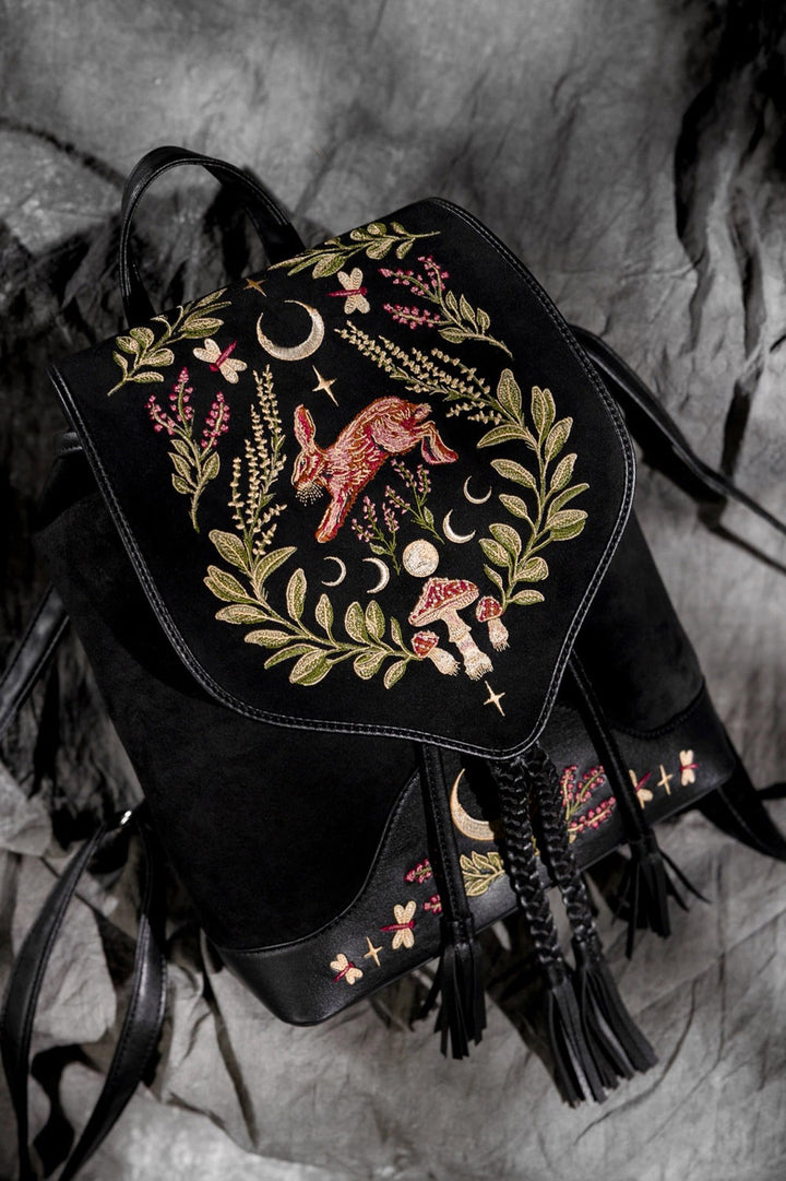 nature goth forest witch backpack by restyle