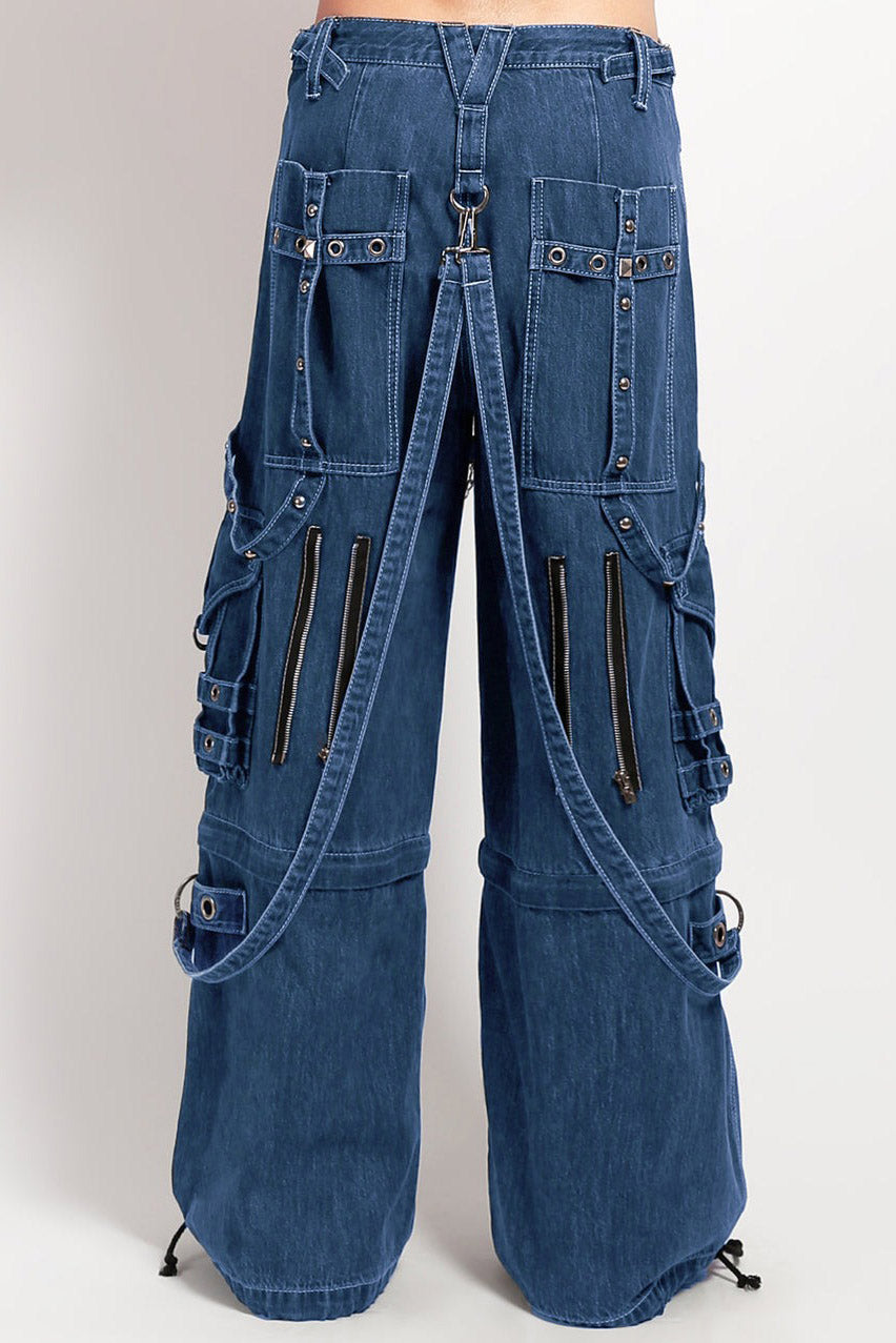 Tripp NYC Cuff and Chain Pants [INDIGO BLUE] – VampireFreaks