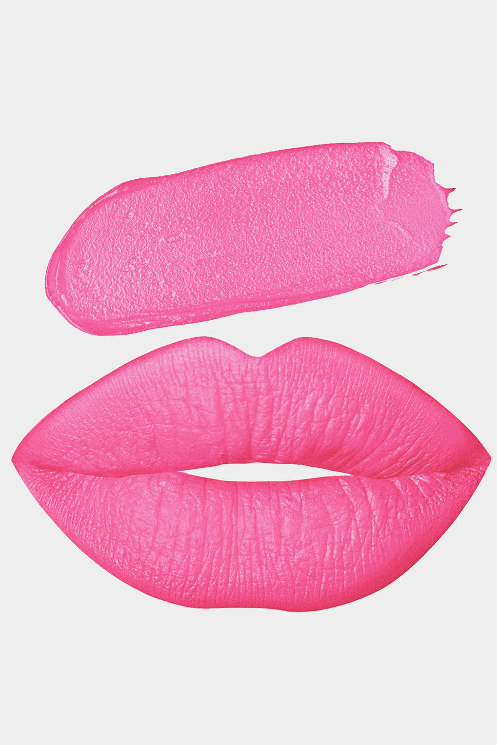 light bubblegum pink lipstick