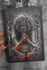 gothic hardcover dark fairytale diary