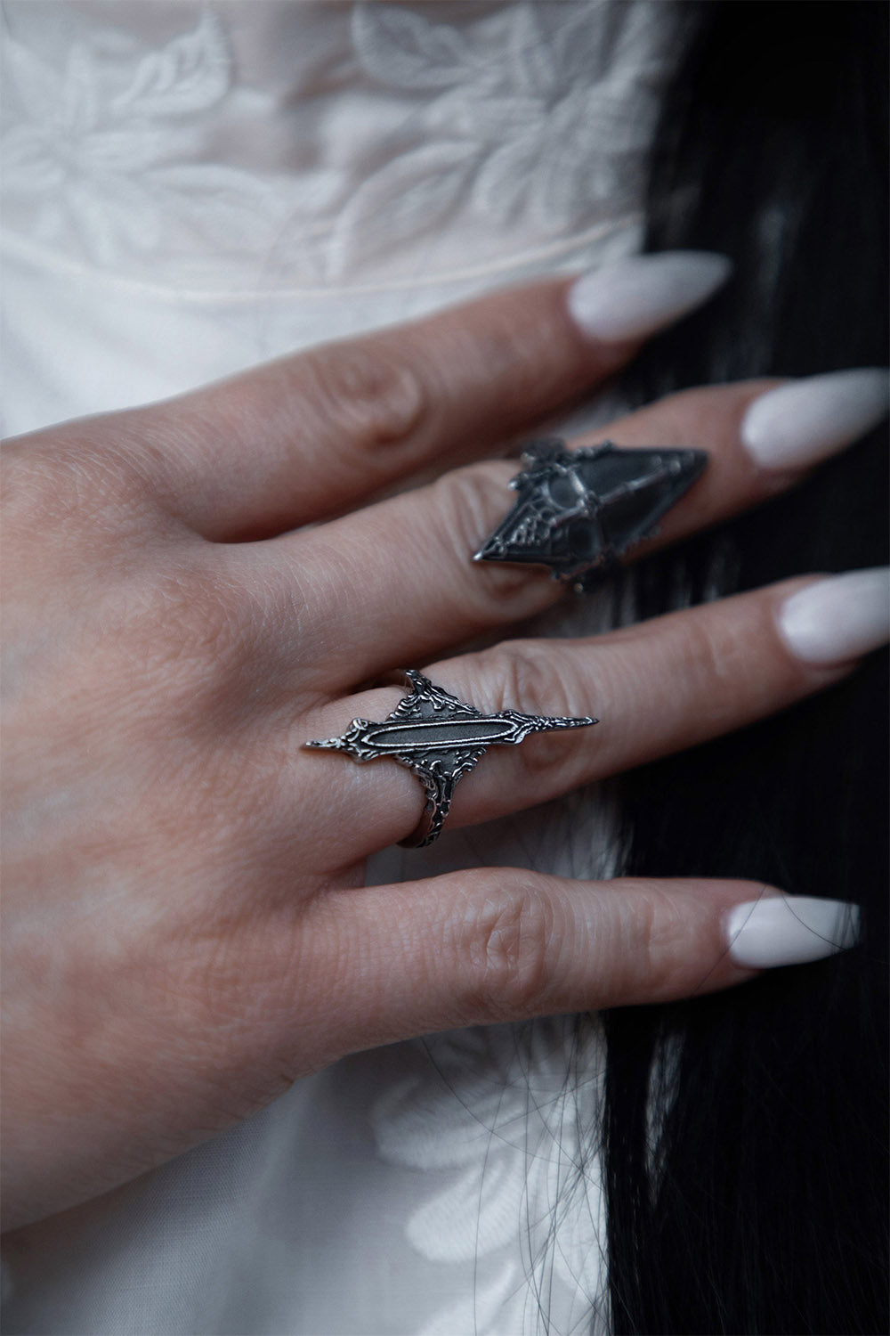 vampire goth lively ghosts rings