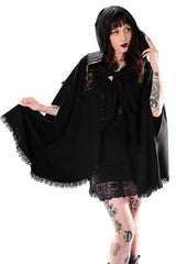 Kiki Lace Trim Cape [No Restocks]