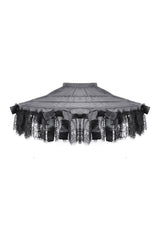 black coquette hoop skirt by dark in love 