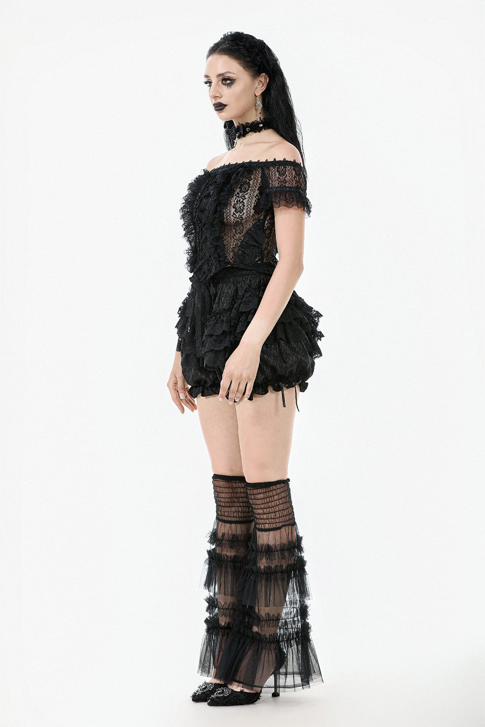 coquette leg warmers