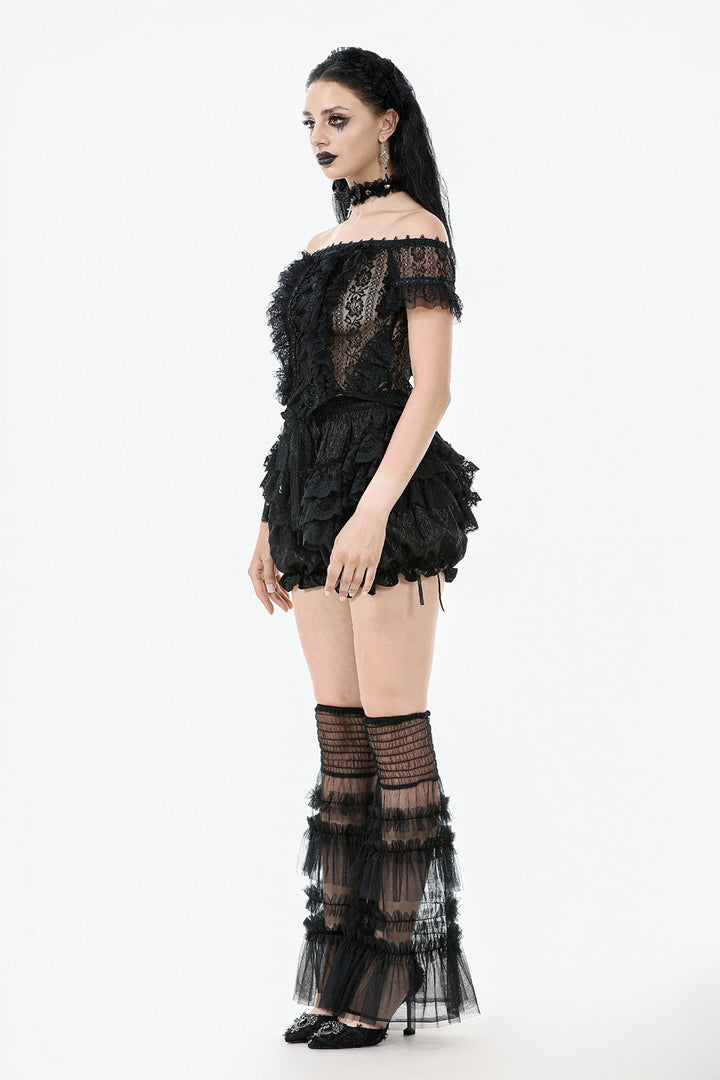 coquette leg warmers
