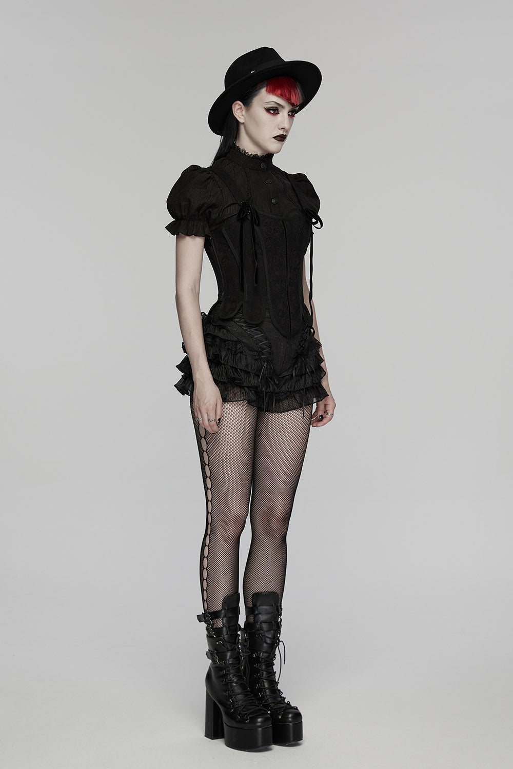 low waisted womens ruffled bloomer shorts