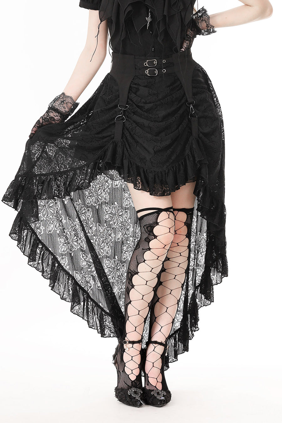 Victorian Gloom Harness Bustle Skirt