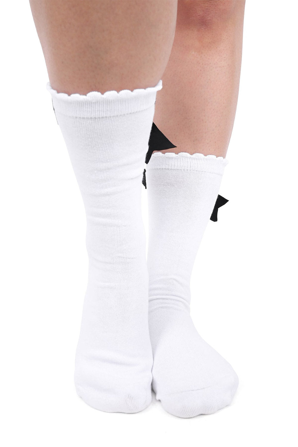 creepy cute goth socks