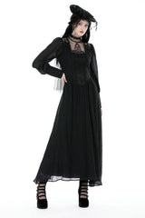 lace old fashioned dress