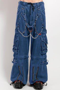 Tripp NYC Cuff and Chain Pants [INDIGO BLUE]