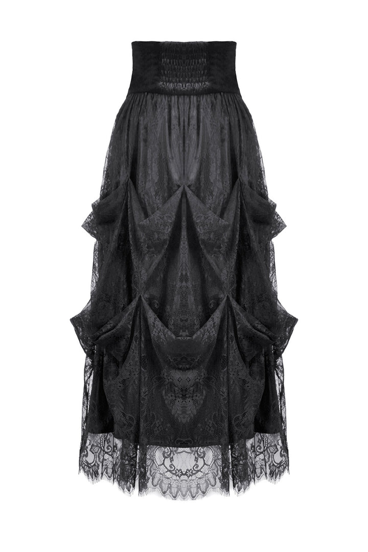 Ravenhall Draped Lace Skirt