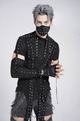 mens goth clubbing shirt