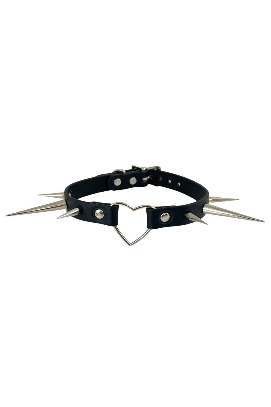 super long spike choker