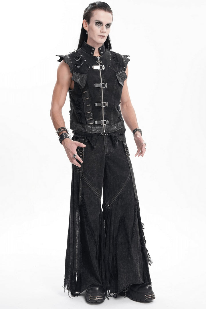 mens medieval goth pants by devil fashion 