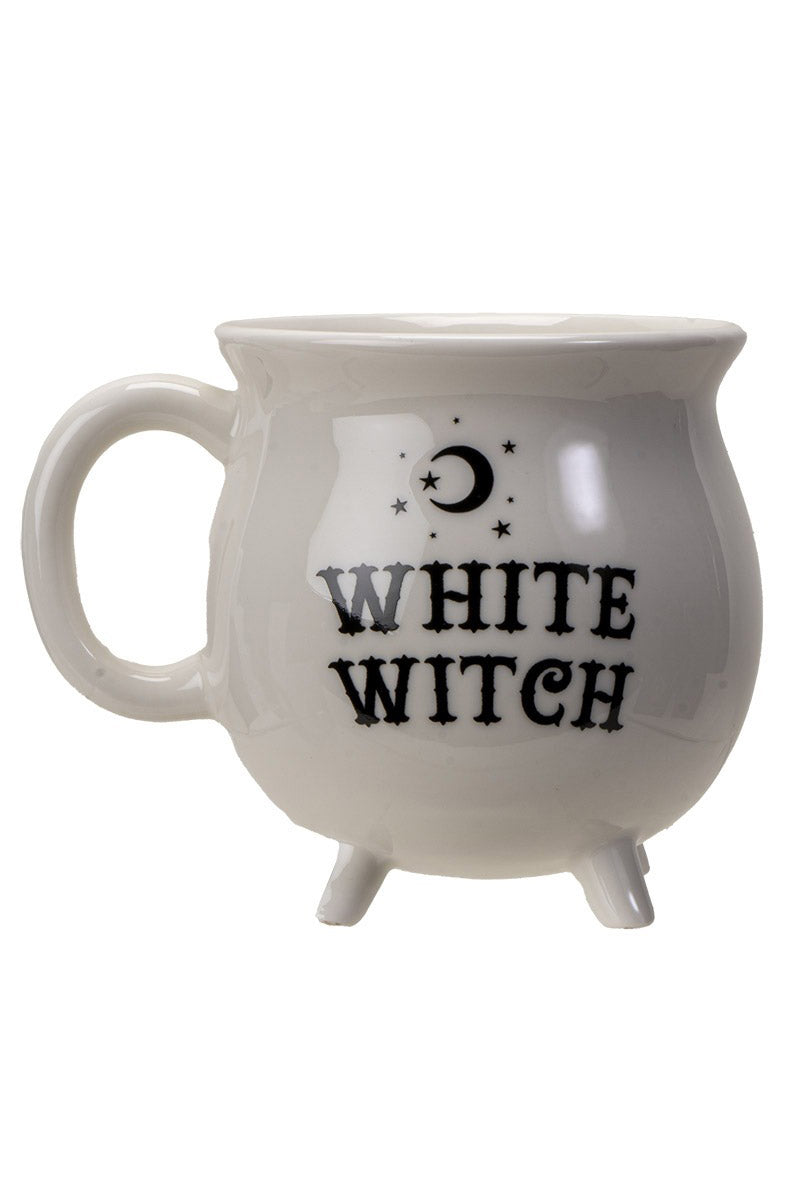 White Witch Cauldron Mug