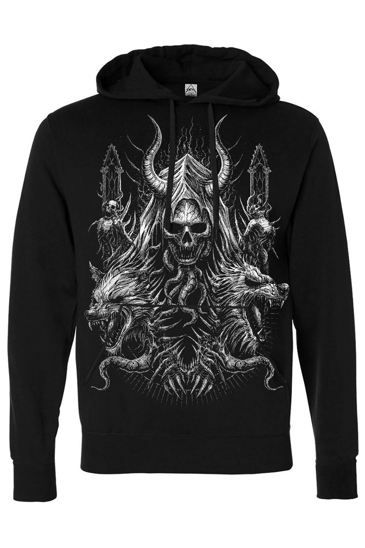 gothic werewolf hoodie