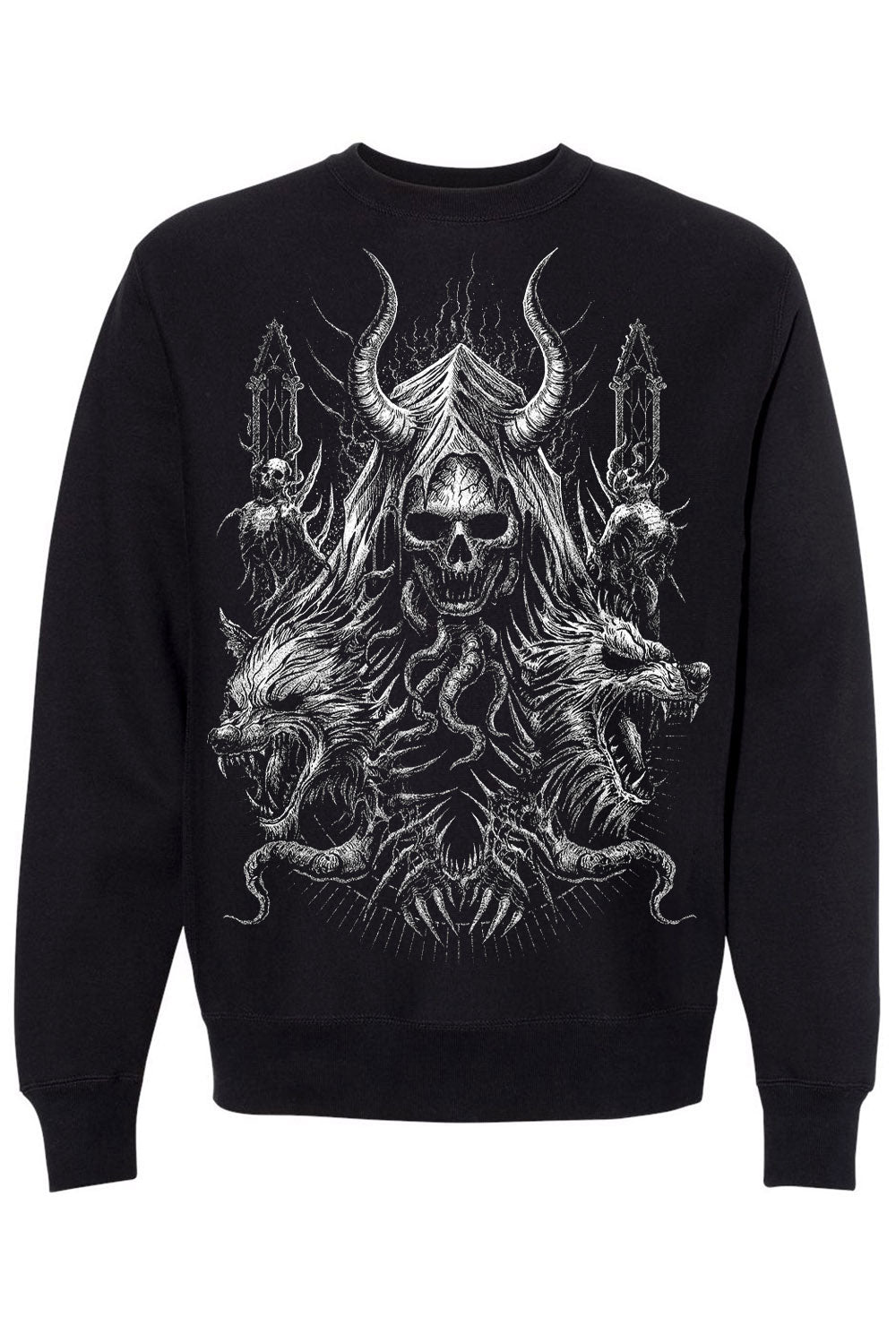 werewolf graphic sweatshirt