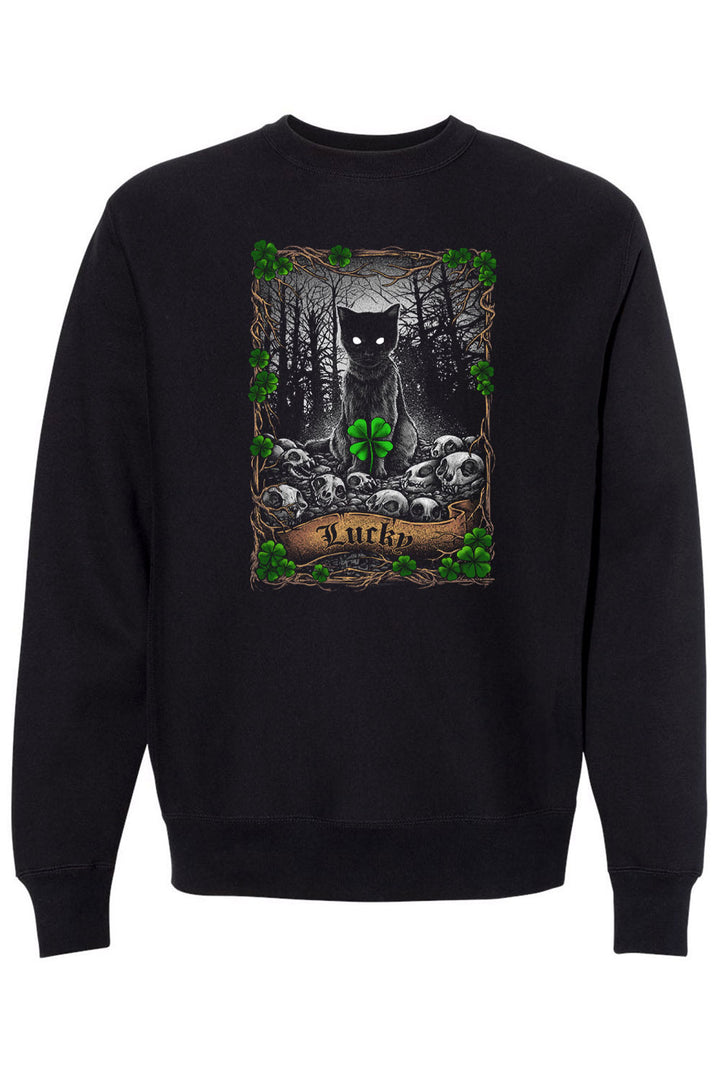 goth st. patrick's day sweatshirt