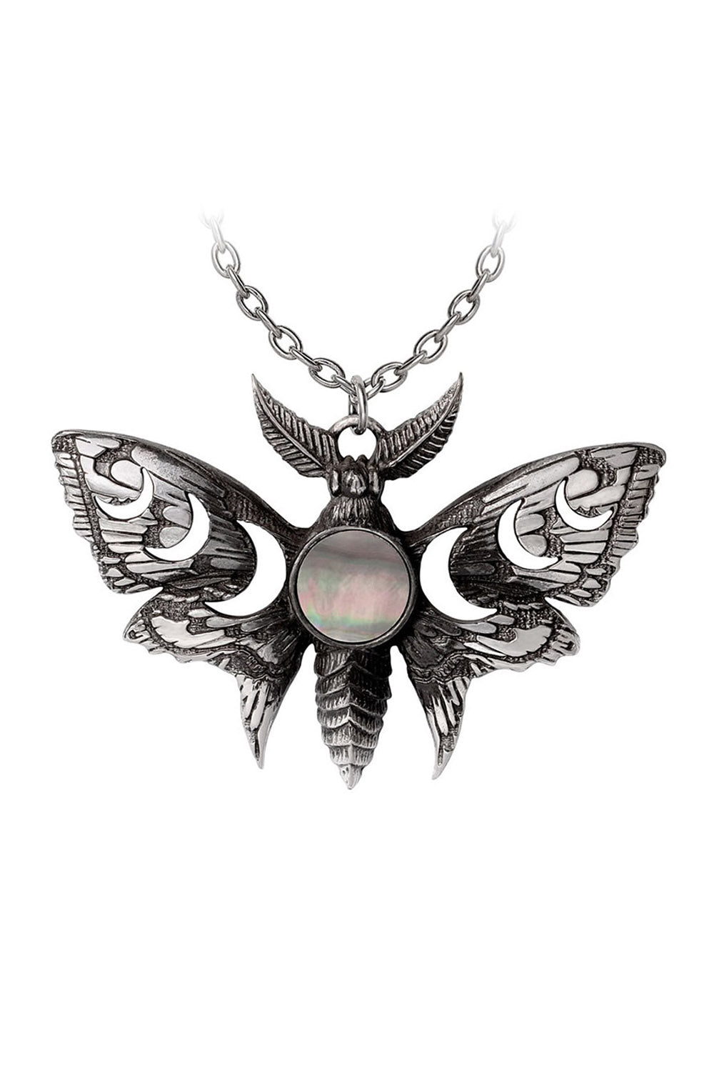 luna moth necklace by alchemy england 