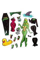 spooky creepy cute monster movie magnet set