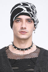 mens spider beanie