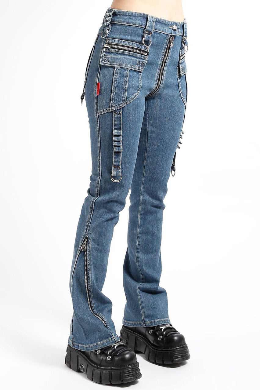 high waisted womens denim pants