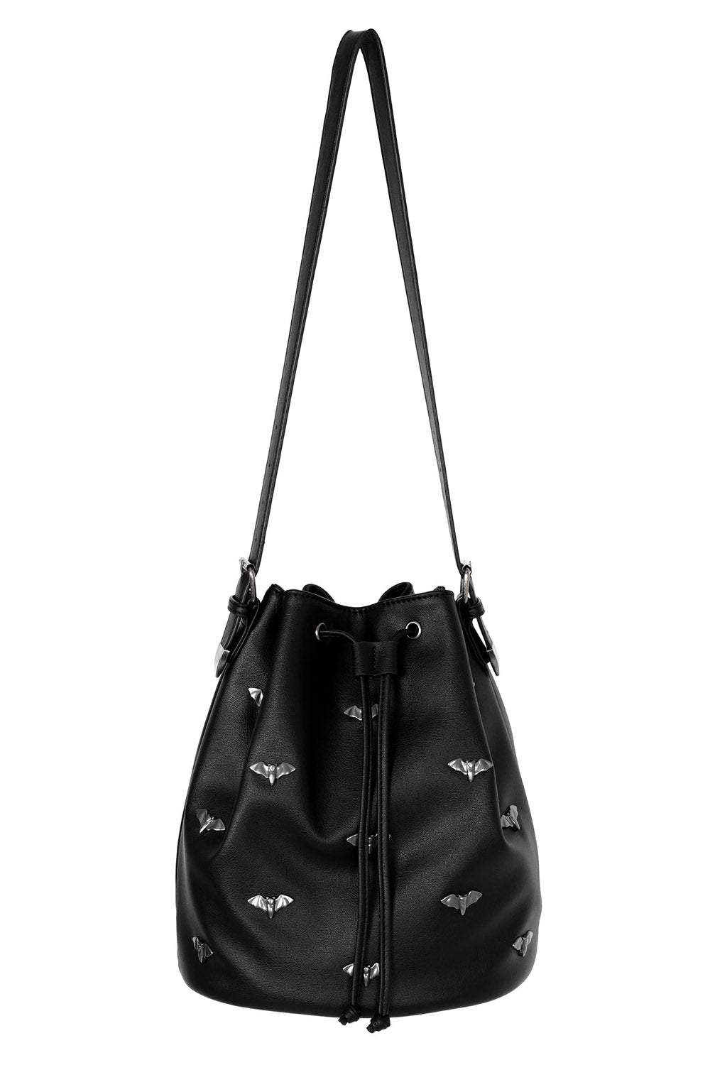 bat studded emo purse