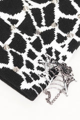 womens spiderweb beanie hat